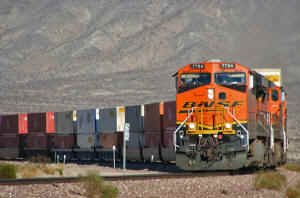 Trains In The Mojave Desert